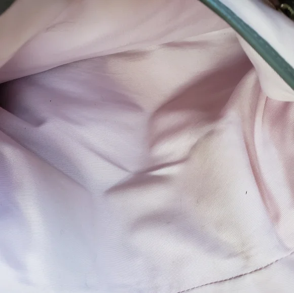 Coach Soho Hobo Bag Buckle Flap Y2k Shoulder  Gray Vintage - Picture 7 of 10